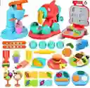 Set De Plastilina Cocina Helado Rayador Asador