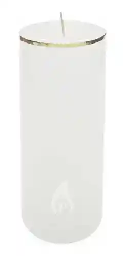 Vela Veladora Blanca # 6