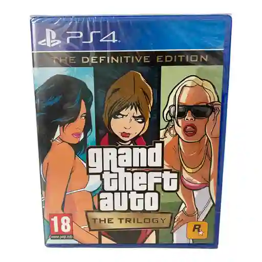 Grand Theft Auto The Trilogy Para Ps4 Nuevo Fisico