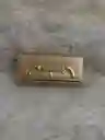 Billetera Mujer Grande Color Dorado Mujer Con Textura- Ancho 20cm X Largo 11cm Monedero