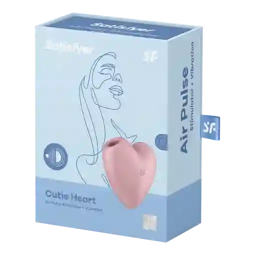 Satisfyer Cutie Heart Rosado