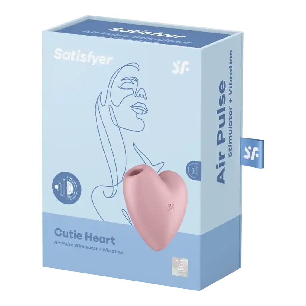 Satisfyer Cutie Heart Rosado