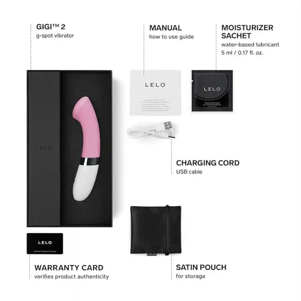 Vibrador Gigi 2 Rosado Lelo