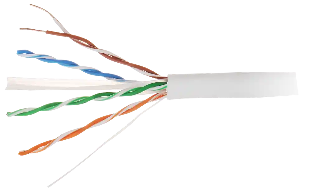 Cable Utp Cat 6 Certificado Neotek Exterior Aleacion 70/30 100 Mts