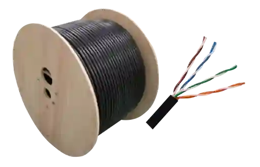 Cable Utp Cat 5e Certificado Neotek Exterior 100 % Cobre 100 Mts