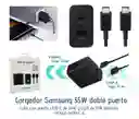 Samsung Cargador Dual Super Rápido 35w