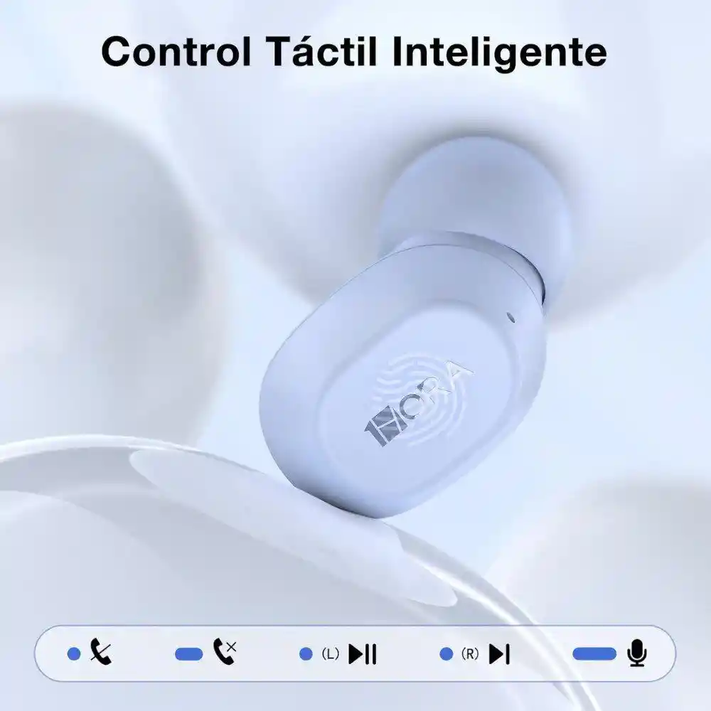 Audifonos Inalambricos Bluetooth 1hora Aut208 Blanco