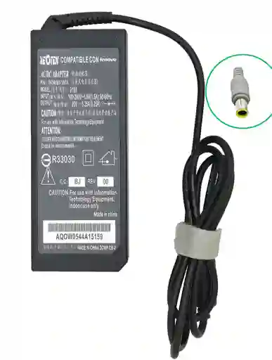 Cargador Lenovo Aguja 20v/3.25a 8.0*5.5mm