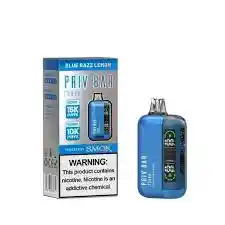 Priv Bar 15k Puff Blue Razz Lemon Con Turbo