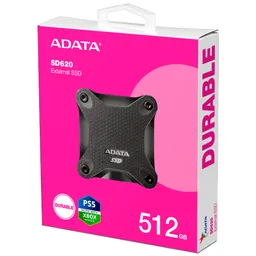 Solido Externo Adata Sd620 512gb Color Negro