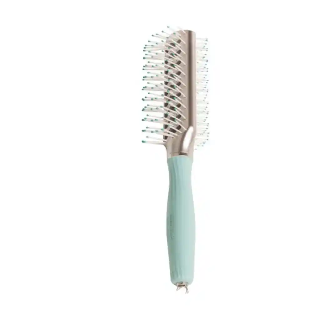 Cepillo Olivia Garden Doble Kerabrush Celeste