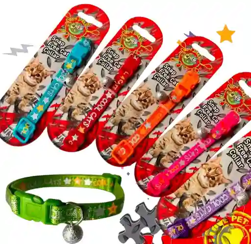 Collar Importado Para Gato Cool Cats Dl-tl-2609/nara