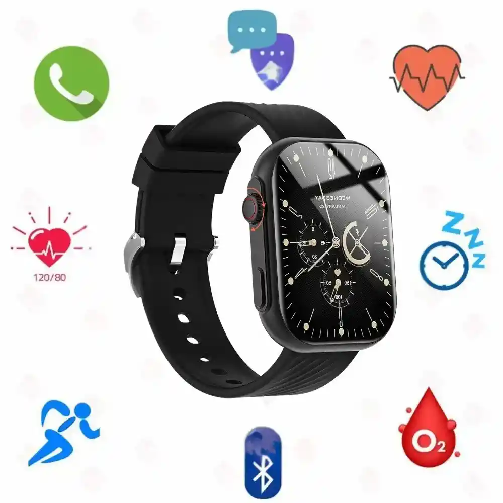 Reloj Inteligente Smartwatch Bluetooth Mobulaa Arc Negro