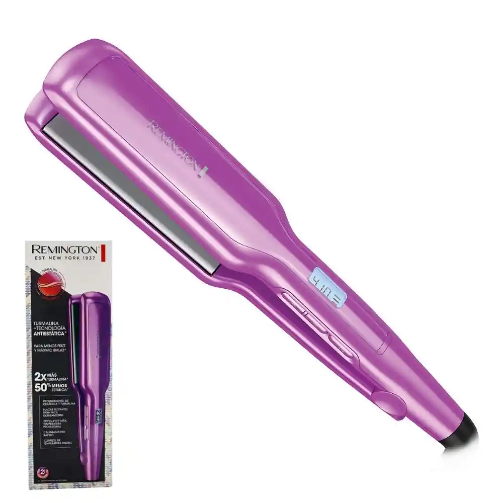 Plancha Remington Original Turmalina Antiestática