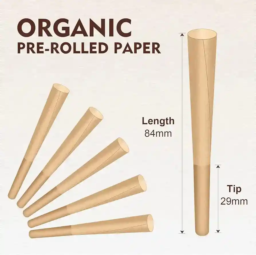 Cuero Cono Tubo Blunt Blones Organico X12