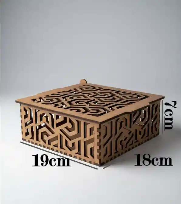 Servilletero De Madera Oscura (cs)