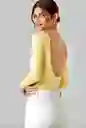 Body Alma Talla S/m Amarillo