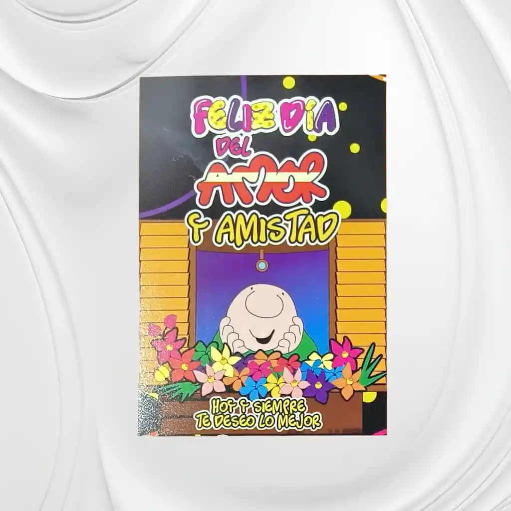 Tarjeta Ventana De Amor Y Amistad