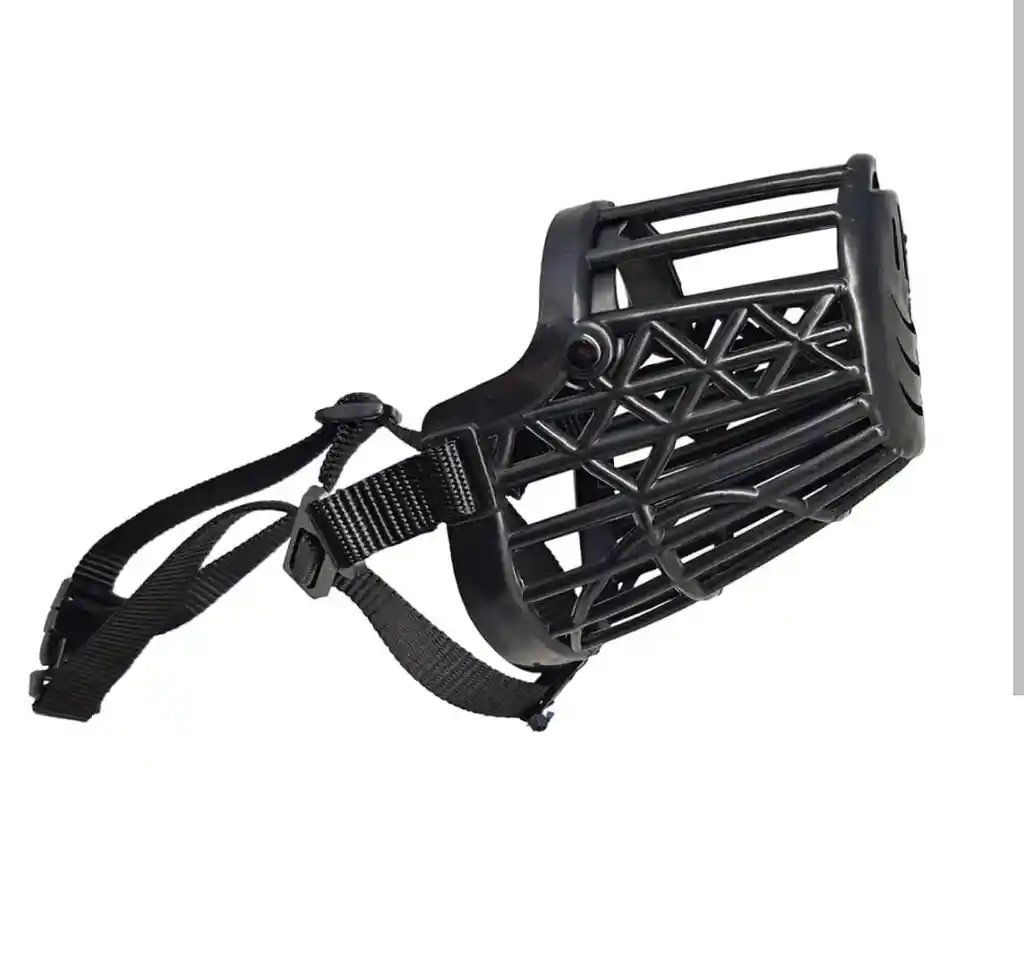 Bozal Negro De Canasta Talla S