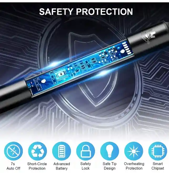 Encendedor Eléctrico Cocina Flexible Recargable Usb