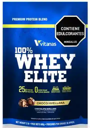 Whey Elite 2 Lb Choco Avellana