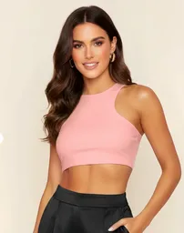 Crop Top X Palo Rosa Talla S/m