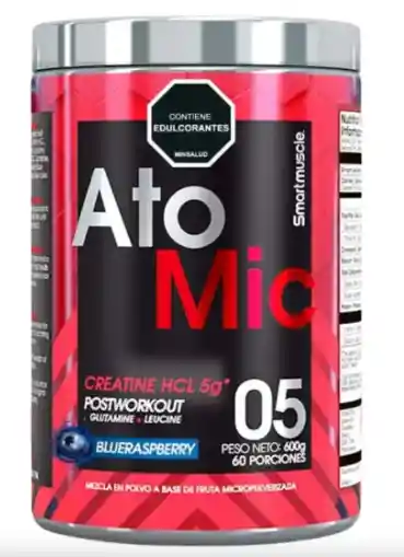 Creatina Hcl Atomic 60 Servicios