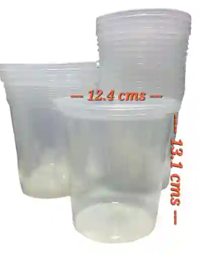Tarro Plástico De 1 Kilo Con Tapa X 10 Unds , Envases Plásticos De Kilo Con Tapa