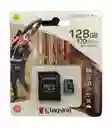 Tarjeta De Memoria Kingston Micro Sd Con Adaptador 128 Gb