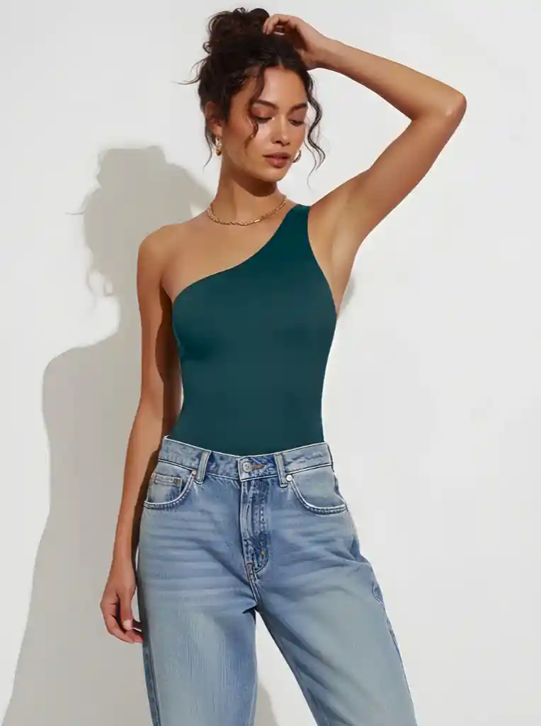 Body T Talla S/m Verde Esmeralda