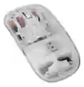 Mouse Inalámbrico Blanco Con Transparencia