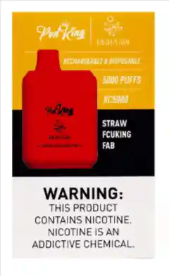 Vuse Vaper Pod King Xc 5000 Puffs Straw Fcuking Fab