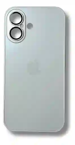 Funda Iphone 16 Nano Glass Case Blanco