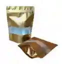 Bolsas Doypack 14x20 Cms Doradas Con Cierre X 10 Unds, Doypack 14x20 Cms Con Zipper