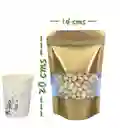 Bolsas Doypack 14x20 Cms Doradas Con Cierre X 10 Unds, Doypack 14x20 Cms Con Zipper
