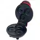 Mini Maquina Para Donas 3 Puestos Antiadherente 350w Roja