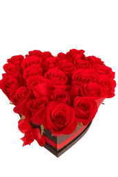 Caja Corazón X24 Rosas