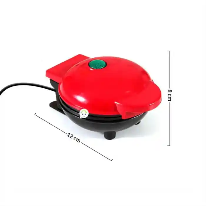 Maquina Mini Donuts Incluye 3 Puestos 350w Roja