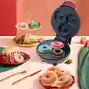 Maquina Mini Donuts Incluye 3 Puestos 350w Roja