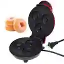 Maquina Mini Donuts Incluye 3 Puestos 350w Roja