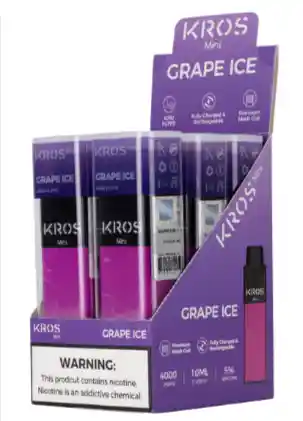 Vuse Vaper Kros Mini 4000 Puffs Grape Ice