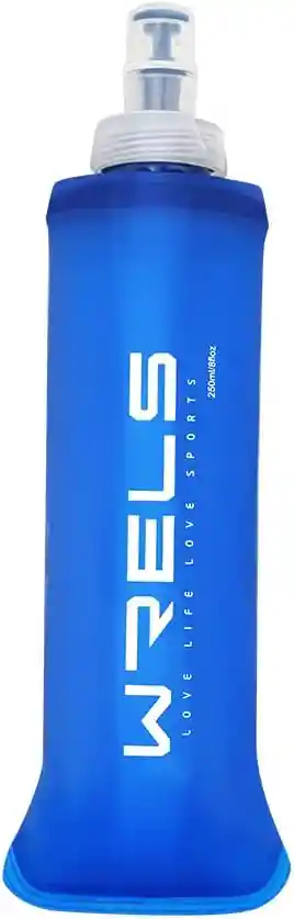 Termo Botella Plegable Silicona Agua Running 500ml Correr