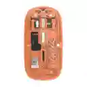 Mouse Inalámbrico Con Diseño Transparente G6 Y Receptor Bluetooth