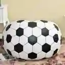 Sillón Inflable Puff Estilo Balón Futbol O Baloncesto