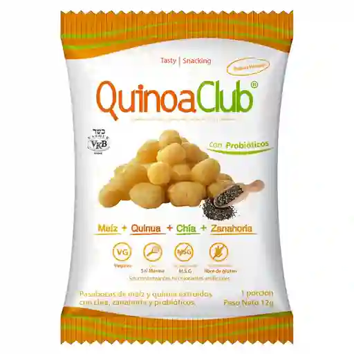 Snack Con Quinchia-zanahx12g Quinoaclub