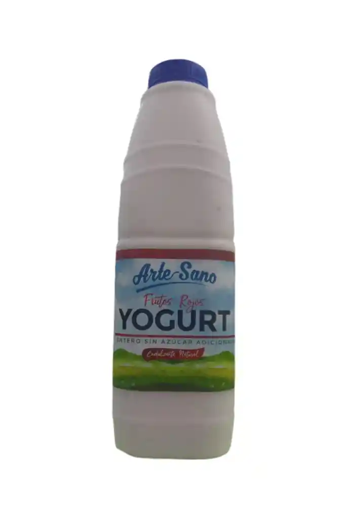 Yogurt Frutos Rojos X1lt Artesano