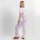 Pijama Tres Pieza Satinada De Oso, Talla Xl