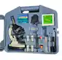 Microscopio Monocular Niños Didactico Kit 28 Piezas