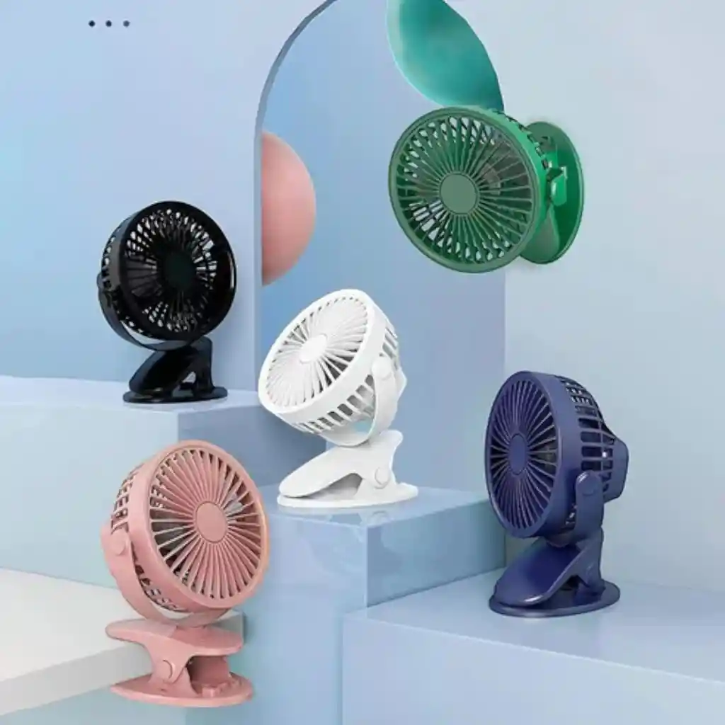 Ventilador Portatil Con Clip