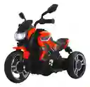Moto Eléctrica Deportiva 6v Sonidos Y Luces Rojo Niños